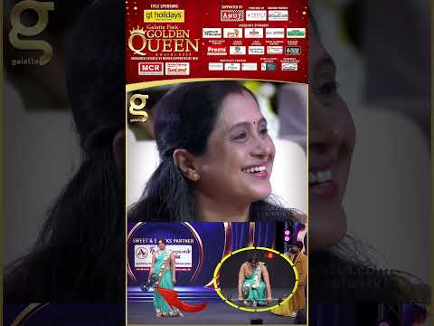 Sameera Reddy 😲 இவ்ளோ Easy ஆ தூக்கிட்டாங்க 💪🏻 Galatta Golden Queen Awards #throwback
