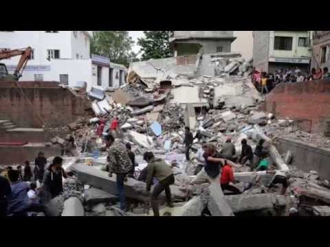 Nepal EarthQuake CCTV Footage Compilation 25 April 2015