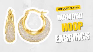 My favorite Diamond Hoop Earrings  | Honest Amazon Review | Is It Worth It