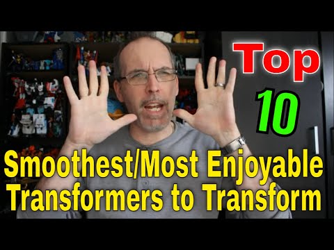 GotBot Counts Down: Top 10 Smoothest/Most Enjoyable Transformers to Transform