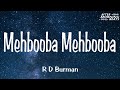 Mehbooba Mehbooba Remix Sholay Amitabh Bachchan Bollywood Dance Hit Song Aftermorning Beats