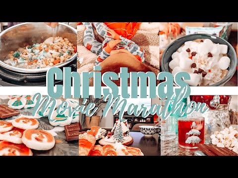 COZY CHRISTMAS MOVIE NIGHT MARATHON SNACKS SOUP HOT COCOA COOKIES & MORE 2021