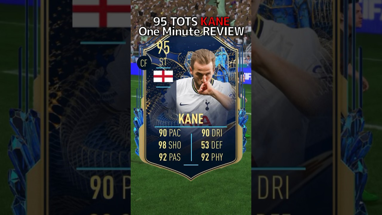 【FIFA23】95 TOTS Kane Player Review ケイン 選手レビュー #shorts