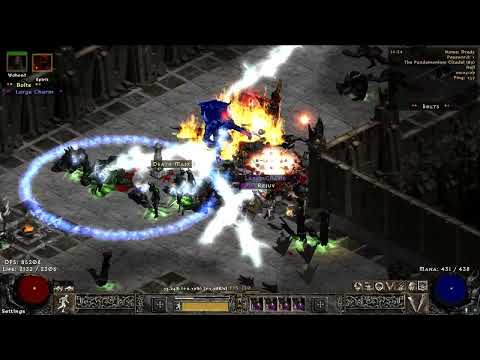 Project Diablo 2, Season 7, Lightning Strike Amazon, Pandemonium Fortress Map