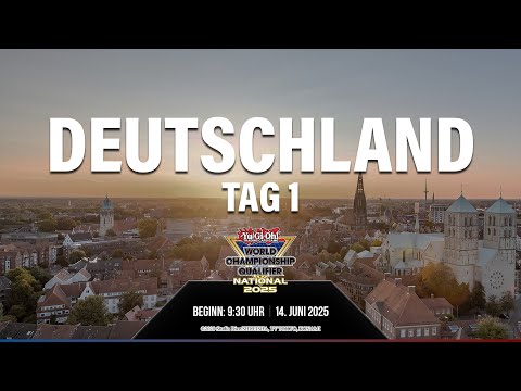 LIVE 🔴 2025 European Yu-Gi-Oh! Championship Qualifier – German National Tag 1