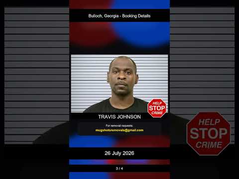 Bulloch County Booking Report