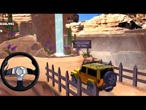 New Graphics Update - Offroad Track In Air Mountain Climb 4x4 Car Driving Android Gameplay HD