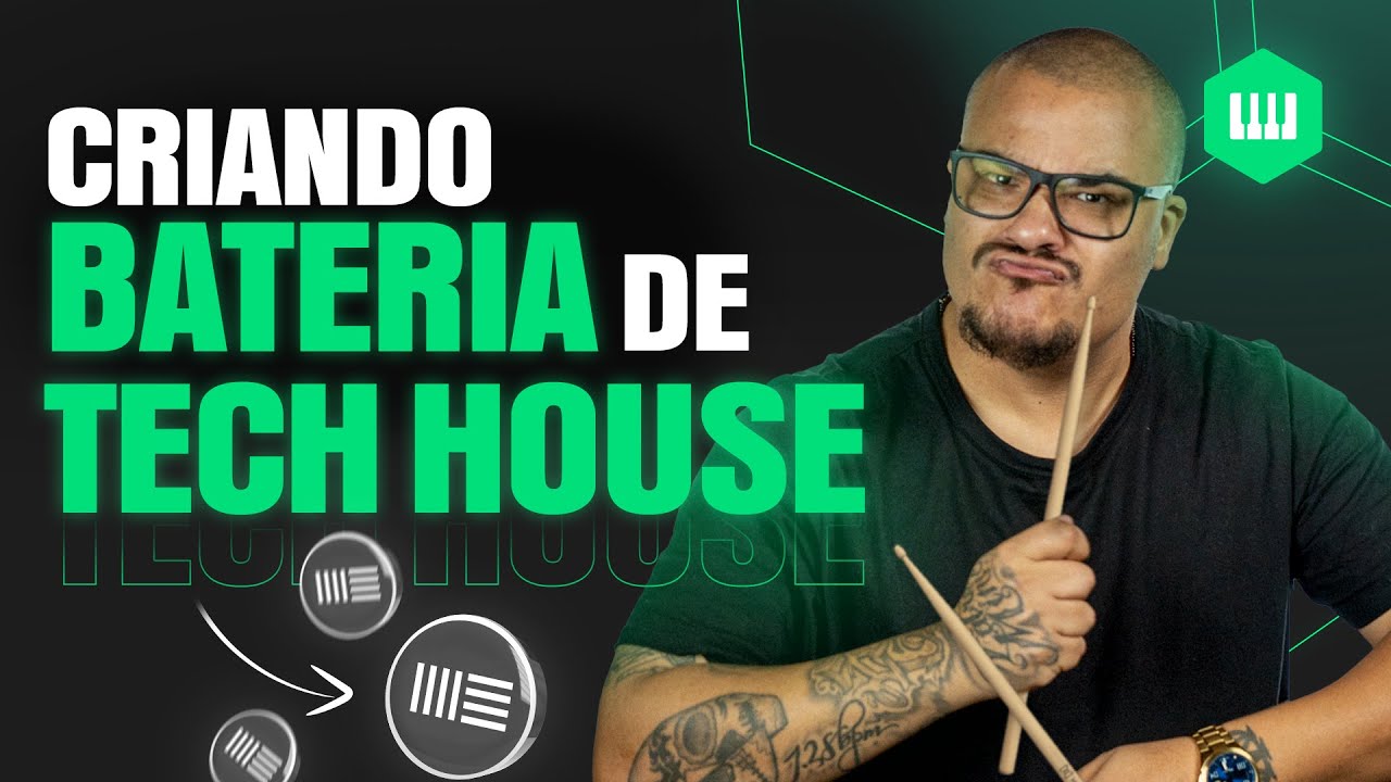 How to Create a TECH HOUSE DRUM BEAT in ABLETON LIVE | Music Production