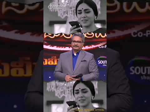 singer sunitha singing amazing seetharamam song👌