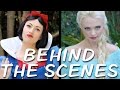 SNOW WHITE vs ELSA Behind the Scenes ...