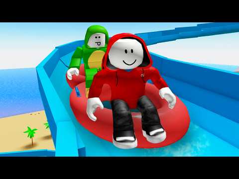 The Biggest WATER PARK in Roblox