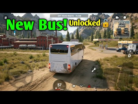 New Bus Unlocked 🚍 | TDZ Pro: Bus & Truck Gameplay | Bus & Truck Simulator | Aleem Asad