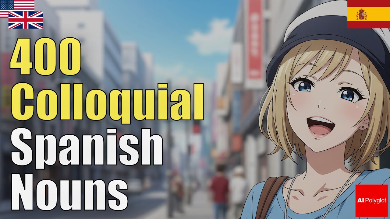 400 Colloquial Spanish Nouns | Natural Listening | Must-Know