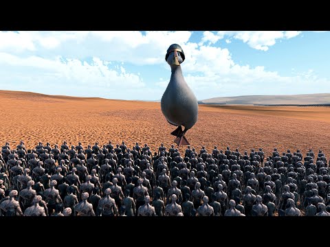 50 Mega Battle Ducks Vs 1,000,000 Zombies - Ultimate Epic Battle Simulator 2 | UEBS 2