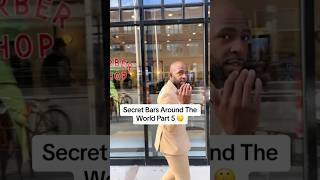 Have you been to a secret bar? 📍Blind Barber - Chicago,IL #travel #speakeasy #secretbar #chicago