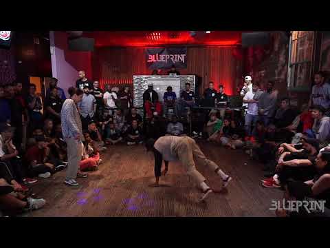 THE BLUEPRINT FESTIVAL 2018 - HOUSE DANCE COMP TOP 8 - DOMINIQUE VS JUSTJAMZ