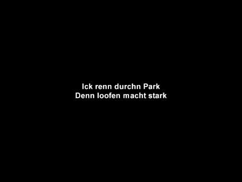 Nighttrain - Ick renn durch'n Park (Lyrics)