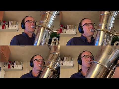 AIR by Bach on four tubas