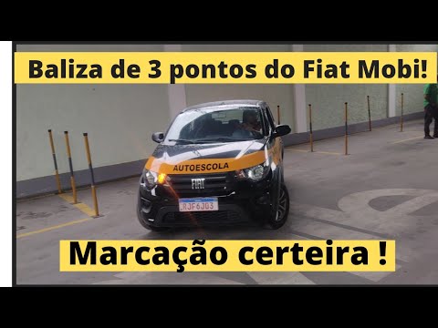 Baliza de 3 pontos do Fiat Mobi. #baliza