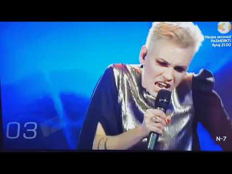 Monika Juškevičiūtė 1 daina X Faktorius 2018 02 04