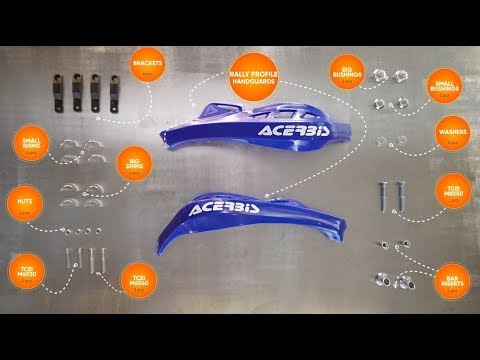Acerbis Rally Profile Hand Guards White 4