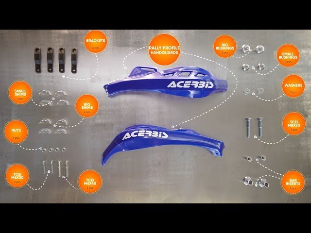 Acerbis Rally Pro Hand Guards Red 3