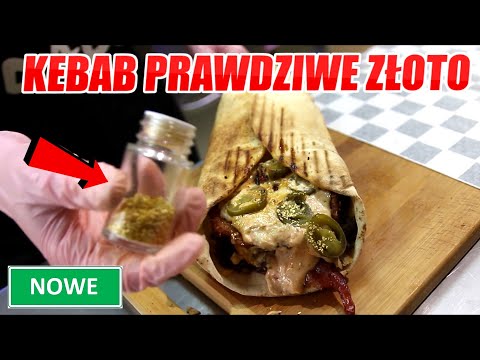 TEST PIERWSZY W POLSCE KEBAB Z JADALNYM ZŁOTEM - NOWE BIG DADDY
