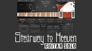 Video thumbnail for RealRick 4. Stairway To Heaven Guitar Solo by MusicLab