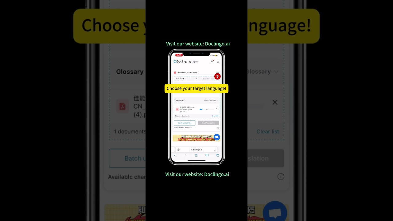 🎉 Good News! Free Image Translation is Now on Doclingo