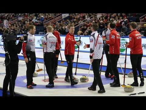 HIGHLIGHTS: Norway v Canada - Ford World Men's Curling Championship 2017
