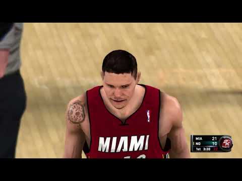 NBA 2K11 Gameplay - Miami Heat vs New Orleans Hornets