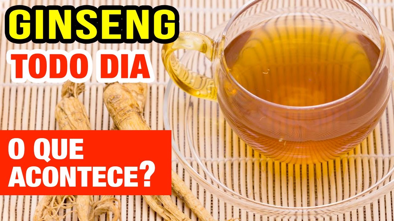 Olha o que ACONTECE se você usar GINSENG TODOS OS DIAS