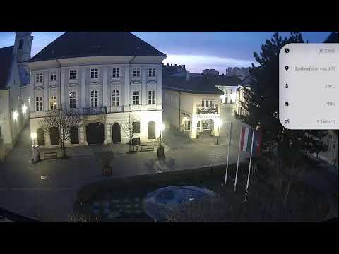 Székesfehérvár II. világháborús emlékmű Webkamera