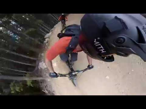 Upper ALine Whistler Bike Park // GoPro Fusion OverCapture