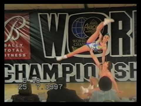 Konstantza Popova, Kaloyan Kaloyanov (Bulgaria) - 1997 ANAC World Aerobic Championship
