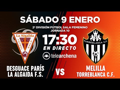 DESGUACE PARIS LA ALGAIDA F.S. vs MELILLA TORREBLANCA CF J 10, FUTSAL FEMENINO, 2ª DIVISIÓN, T 20/21