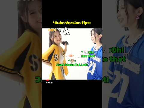 Ruka Didn't Waste Her Time Teaching Asa to Dance. 👀🤭 #babymonster #ruka #asa #fypシ゚viral #shorts