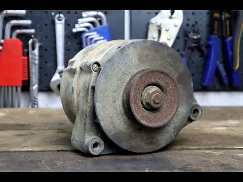 Bosch Alternator Restoration  // 1985 Porsche 924 Restoration Project // Part 24