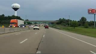 Interstate 65 - Indiana (Exits 259 to 247) southbound