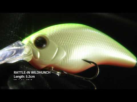 Vobler EverGreen Wildhuntch Rattle In 5.2cm 10g Blue Back Chart F