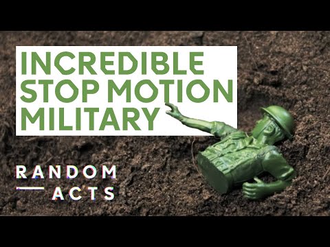 Stop motion military madness | Toy Soldiers by Georgia Oakley | Short Film | Random Acts