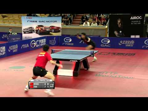 2014 Swedish Open MS-SF Wang Hao - Fan Zhendong (full match|short form in HD)