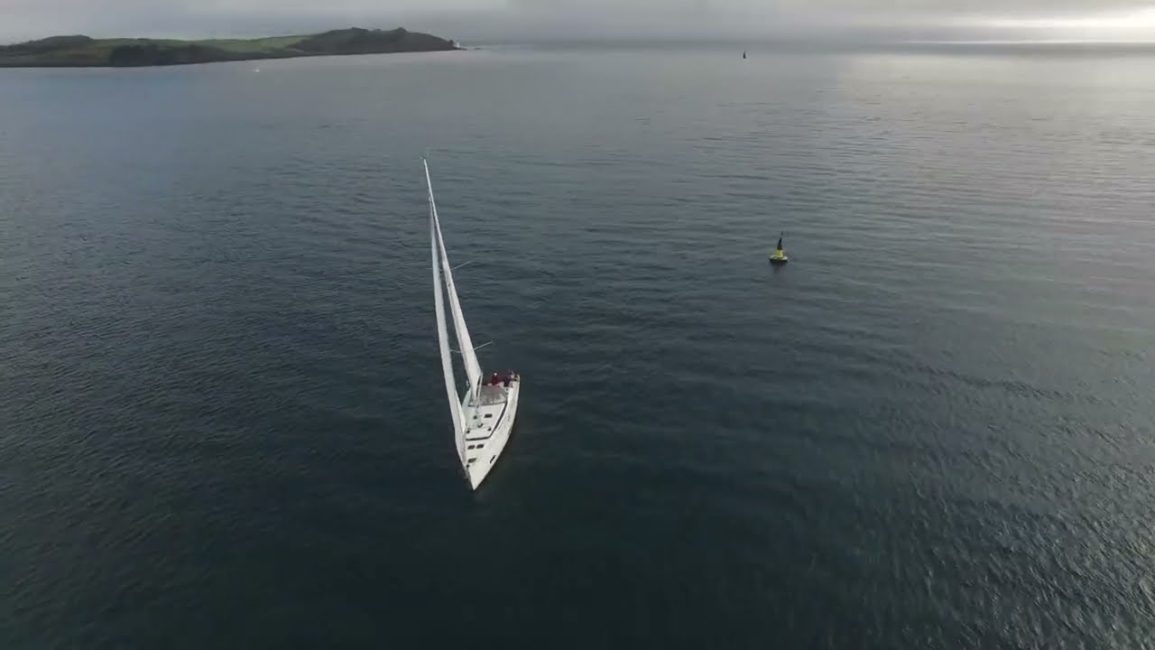 Falmouth For Shelter - Bavaria C45 - Hiding From a Storm