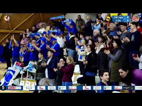 CSM Lugoj Vs. CS U Cluj Napoca. Transmisie LIVE volei feminin !