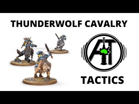 Thunderwolf Cavalry - Space Wolves Rules, Review and Tactics