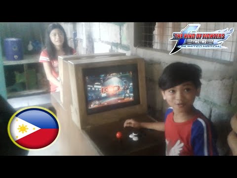 11 Years Old Girl Playing KOF 2002 UM & KOFXIV (Philippines)