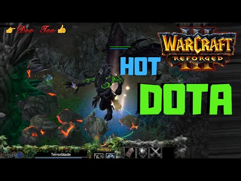 Warcraft 3 Reforged:  DOTA - Terrorblade (the Soul Keeper) Skills !!!