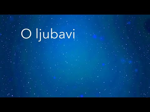 O ljubavi - Braco Official TV