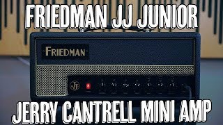 Video thumbnail for Friedman JJ Junior Mini Amp - Demo by Riffs, Beards & Gear