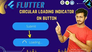 Flutter Button Loading Progress Indicator - Flutter Basic Tutorial